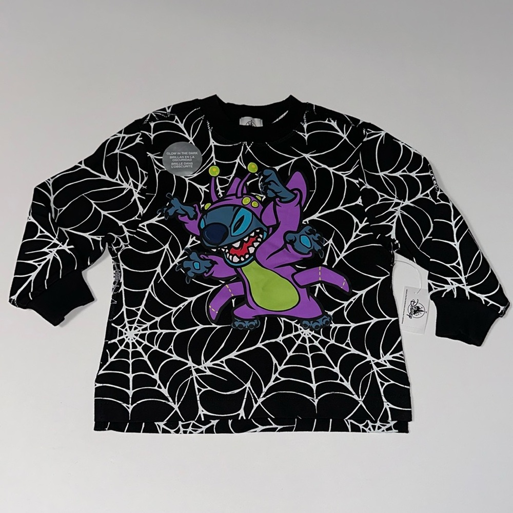 NEW KIDS DISNEY STITCH HALLOWEEN LONG SLEEVE